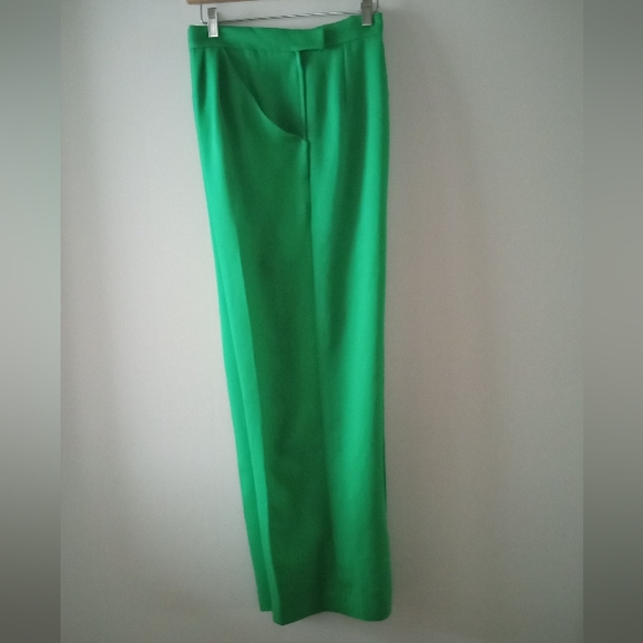 💚Women's Summer Pants | Size 12-13 | Emerald Green - Picture 3 of 8